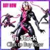 KO KAIYODO REVOLTECH SPIDERMAN GWENOM Anime Amazing Yamaguchi Venomized Action Figure