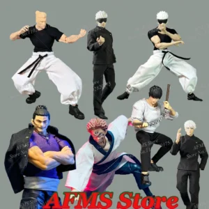 1/12 Scale Collectible Figure Fushiguro Toji T Shirt Pants Ryomen Sukuna Itadori Yuji Aoi Todo Satoru Gojo Clothes Fit 6" Body