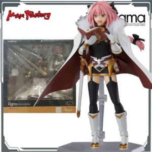 Max Factory Original Figma Astolfo Fate/Apocrypha Anime Action Figures Toys for Boys Christmas Gift Collectible Model Ornaments
