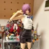 Chainsaw Man Reze Model Devil Figures Static Statue Figurine Double Headed Sculpture Collectible Figure