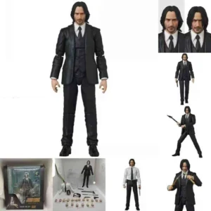 New Mafex 085 John Wick Chapter 2 Action Figure Movable Ornaments Pvc Collection Johnthan Wick Diamond Figures Model Toys Gifts