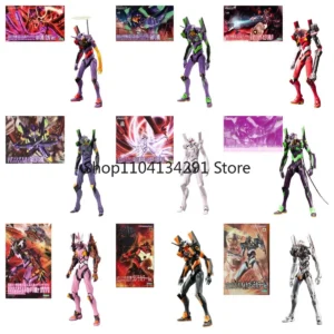 Kotobukiya Bandai EVA Unit-01 Unit-02 Unit-00 Unit-13 Awakening Night Battle Custom Assembly Model Figure Collectible Gift Toy