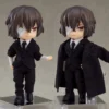GSC 14cm Osamu Dazai Dark Era Ver Anime Collectible Figure Black Formal Accessory Set