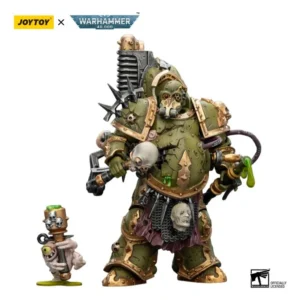 JOYTOY Warhammer 40000/40k Death Guard Foul Blightspawn with Plague Sprayer Action Figure Doll Decoration Gift Collection Model