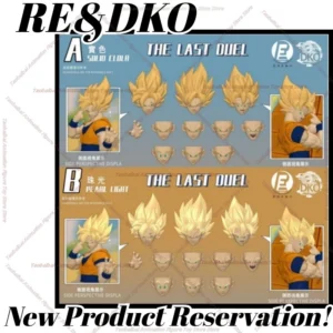 RE&DKO Demon Sword Princess Works Dragon Ball SHF Goku Full Power Head Sculpture Accessory Pack No Body Accessories Collection