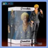 One Piece Anime Vinsmoke Sanji 27cm PVC Grandista Smoking Insert Model for Action Figure