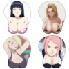 Anime Naruto 3D Wrist Support Mouse Pad Sakura Hyuuga Hinata Tsunade Ino Collectible Figure