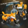 Creative 2 in 1 Deformation Robot Dog Model Transformation Movable Action Figure