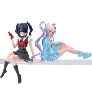 Anime Figure KAngel Ame-chan sitting action figurine Cute jk uniform Toy KAngel figurine Car interior decora Model Gift