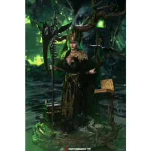 【 in Stock 】 POP COSTUME Original 1/6 WH004 Witch Hunter - Crow Female Solo Doll Doll Model Toy Boy Gift Collection