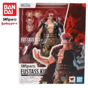 In Stock Bandai Original S H Figuarts One Piece Eustass Kid Action Figure Model Doll Brand New Boxed Anime Characters Garage