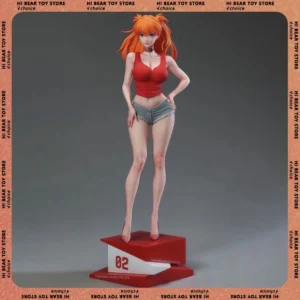 Asuka Langley Soryu Figure Ayanami Rei Figure Shikinami Asuka Rangurē Figurine Anime Periphery Model Statue Doll Collection Toys