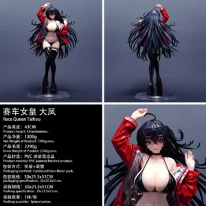 43CM Azur Lane New Jersey Bunny Girl Anime Figure Owari/St Louis Action Figure Chen Hai/Taiho Figure Model Doll Toy Gift