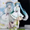 20cm Desktop Hatsune Miku Kwaii Style Collector Collectible Figure