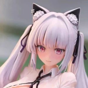 Aixlan Original 26cm Figure Alvina Sexy Double Ponytails Girl PVC Action Figure Amine Christmas Gift Collectible Figurine