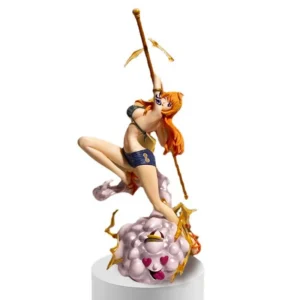 One Piece Anime Figures Nami Figure Zeus Action Figurine Sexy PVC Gk Statue Collectible Model Decoration Ornament Toy Gift