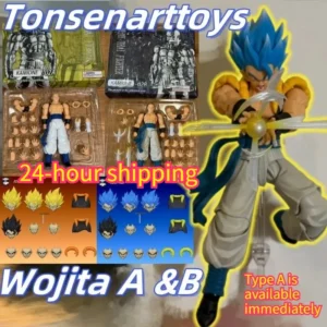 Tonsenarttoys Kamione Dragon Ball Z SHF Super Saiyan SSJ SSJ2 Gogeta Son Goku Trunks Anime Action Figures Toys Models Gift