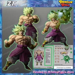 ZT Studio Dragon Ball Super Saiyan Broly ZT-02 Ancient Warrior Action Figure 10 Inches Collection Toy