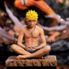 Anime Naruto Meditation Youth Jiraiya Sage Mode PVC Statue Model Collectible Figure