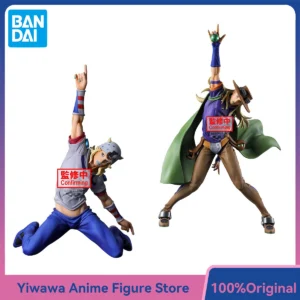 Banpresto Jojo's Bizarre Adventure Steel Ball Run Anime Figures Johnny Joestar Gyro Zeppeli Mometria Collectible Model Toy