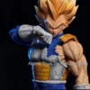 11.02in/28cm Anime Dragon Ball Z Vegeta PVC Super Saiyan Statue Collectible Figure