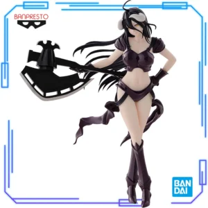In Stock Bandai Original Genuine Banpresto Anime Overlord IV IF Albedo Bikini Armor Ver. 20cm Collection Model Toy Figures Gift