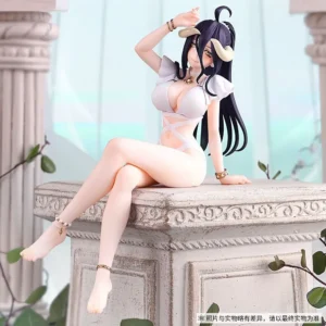 Sexy Swimsuit Albedo Figure Anime Girl Model High Quality Desktop Collectible for Adults
