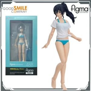 GSC Original Max Figma Swimsuit Female Base Body Anime Action Figures Toys for Boys Christmas Gift Collectible Model Ornaments