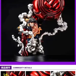 21CM Figurine ONE PIECE Gear Fourth Figure Snake Man Luffy Monkey D Luffy Figurine Gear 4 Statue Collection Toys Gift ﻿ ﻿