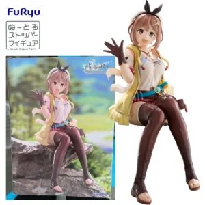 FuRyu KT model+ Noodle Stopper Atelier Ryza: Ever Darkness & the Secret Hideout Reisalin Stout PVC 14CM Anime Action Figures Toy