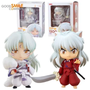 GSC Nendoroid Series Sesshoumaru/InuYasha Action Figures Inuyasha anime model kit Toys for Boys Original Box Collection