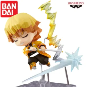 In Stock Bandai Original Banpresto Gsc Demon Slayer Agatsuma Zenitsu Action Figure Model Doll Brand New Boxed Garage Ornaments