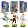 20cm Lumine Anime Game Genshin Barbara Aether Figurine PVC Boxed Collectible Figure