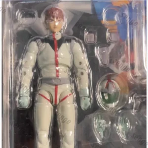 [Genuine Spot] Bandai Authorized MegaHouse GMG Gundam Amuro Ray Pilot Suit Action Figure Collection Gift Ornament Toy