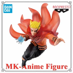 Original BANDAI BORUTO VIBRATION STARS VS Uzumaki Naruto Uchiha Sasuked Anime Figures Action Figure Model Gift Figurine