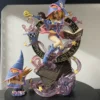 37.5cm Yu-Gi-Oh! Duel Monsters Dark Magician Girl Desk Decor for Action Figure
