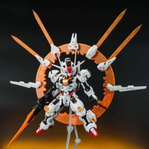 SUPA MGSD Aerial The Witch From Mercury Q Version Assembly Model Kit Action Figure Yellow Mobile Suit Collectible Boy Toy Gift