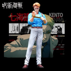 21.5cm/8.46in Anime Jujutsu Kaisen Figure Nanami Kento Action Figures Pvc Statue Desktop Ornamen Collection Model Toys Gifts