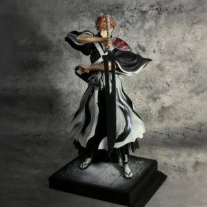 Naruto Kurosaki Ichigo Anime figures Burst of anger Grim Reaper can be Move 33cm/12.99Inch PVC Action Wild Battle Toys Gifts