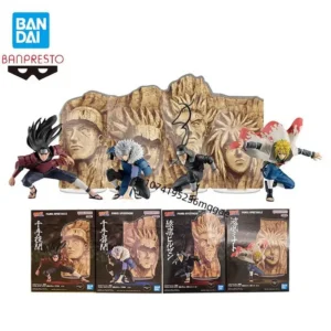 Original In Stock Bandai Naruto: Shippuden Namikaze Minato Senju Tobirama Hashirama PANEL SPECTACLE Anime Action Figures Model