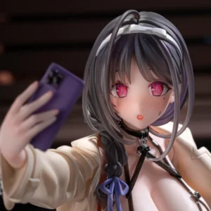 (In Stock) (W_5473) 22CM Ting An Swimsuit Azur Lane Unpainted Unassembled GK Anime Figure White Resin Model Kit