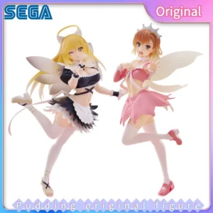 SEGA Luminasta Toaru Kagaku No Railgun T Shokuhou Misaki Fallen Angel Maid/Bilibili Great Elf Maid Anime Figures Toys