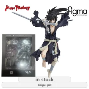 Max Factory Original Figma Dororo Series 469 Baigui Pills Anime Action Figure Model Toys Movable Model Ornaments Gifts for Boys
