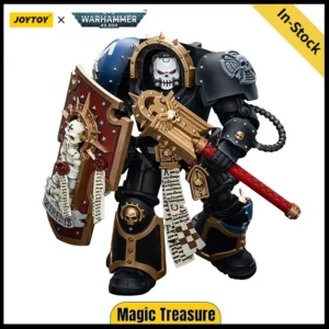 【In Stock】JOYTOY Warhammer 40K Ultramarines Chaplain in Terminator Armour Model Toy Gift 1/18 Action Figure