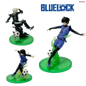 Anime BLUE LOCK Jie Shiyi Nagi Makoto Shirou Voetbal Yoichi Bachira Meguru Figures Actiefiguur Model Speelgoed voor Kinderen Gif