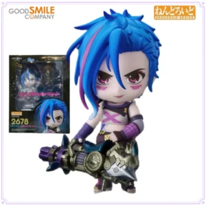 GSC Original Nendoroid Series No.1742 Jinx (ARCANE Ver.) Anime Q Version Action Peripheral Figure Toys for Boys Gift Collectible