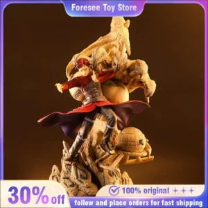 45cm NARUTO Gaara Animation Peripherals Model Jinchuriki Sandstorm Shukaku Figure Decoration Festival Craft Gift Toy Collection
