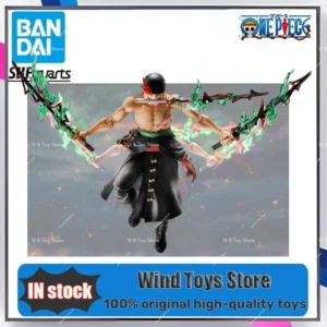 100%Original Bandai Limited Edition S.H.Figuarts SHF One Piece Roronoa Zoro Figure 'Lord of Hell' Anime Action Collectable Gifts