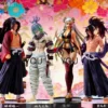 30cm Demon Slayer Figures Hantengu Himejima Gyoumei Figurine Kimetsu No Yaiba Tomiokagiyuu Collectible Figure