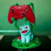 Cartoon Bulbasaur Head Mounted Earphone Stand Pokemon Xbox Ps5 Switch Gamepad Collectible Figure